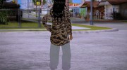 Camo Shirt Girl для GTA San Andreas миниатюра 5