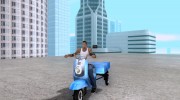 Мотороллер Муравей Турист-М для GTA San Andreas миниатюра 1