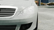 Mercedes Benz Brabus SV12 R 63 Biturbo W221 для GTA 4 миниатюра 12