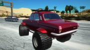 ГАЗ 24 4x4 Off-road для GTA San Andreas миниатюра 9