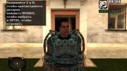 Дегтярёв в экзоскелете Чистого Неба из S.T.A.L.K.E.R для GTA San Andreas миниатюра 1