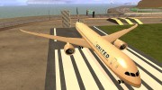 Boeing 787 Dreamliner United for GTA San Andreas miniature 1