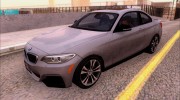BMW M235i F22 2015 для GTA San Andreas миниатюра 1