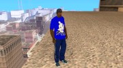 Parkour t-shirt для GTA San Andreas миниатюра 5