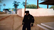 Милиционер в зимней форме V4 для GTA San Andreas миниатюра 1