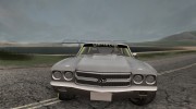 1970 Chevrolet Chevelle SS Drift Monster Energy para GTA San Andreas miniatura 2