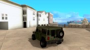 Hummer H1 для GTA San Andreas миниатюра 3