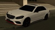 Mercedes-Benz E200 SA Plate для GTA San Andreas миниатюра 1