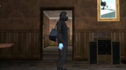 GTA V Online The Heist Gasmask Dark para GTA San Andreas miniatura 3