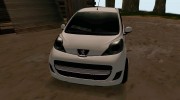 Peugeot 107 EuroLook для GTA San Andreas миниатюра 4