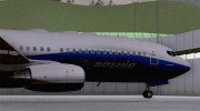 Boeing 737-800 Boeing House Colors para GTA San Andreas miniatura 7