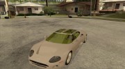 Spyker C8 Laviolete для GTA San Andreas миниатюра 1