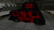Черно-красные зоны пробития Jagdtiger для World Of Tanks миниатюра 4