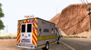 Ford F-350 Ambulance для GTA San Andreas миниатюра 3