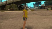 Gta online female skin 2 para GTA San Andreas miniatura 4