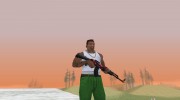 Red Tiger AK47 для GTA San Andreas миниатюра 4