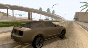 Ford Mustang GT для GTA San Andreas миниатюра 4
