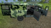 УАЗ 3909 военный for Farming Simulator 2013 miniature 7