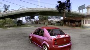 Dacia Logan Rally Dirt для GTA San Andreas миниатюра 3