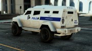 Türk Polis Akrep para GTA 5 miniatura 2