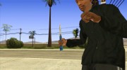Butterfly Knife (Blue) для GTA San Andreas миниатюра 3