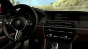 BMW M5 F10 2015 для GTA San Andreas миниатюра 7