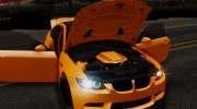 2011 BMW M3 GTS для GTA San Andreas миниатюра 4