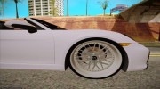 Porsche Boxster GTS 2016 for GTA San Andreas miniature 4