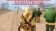 Анимации из игры Assassins Creed v1.0 для GTA San Andreas миниатюра 1