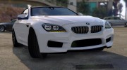 2013 BMW M6 F13 Coupe 1.0b para GTA 5 miniatura 2