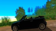 Mini Cooper Convertible для GTA San Andreas миниатюра 2