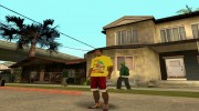 Футболка Роллтон para GTA San Andreas miniatura 3