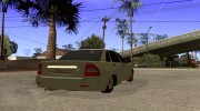 Lada Priora Italia для GTA San Andreas миниатюра 4