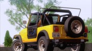 AMC Jeep CJ-7 Renegade 1982 для GTA San Andreas миниатюра 26