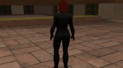 Black Widow - Scarlet Johansson from Avengers для GTA San Andreas миниатюра 3