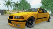BMW E36 Widebody V1.0 para GTA San Andreas miniatura 7