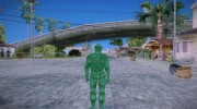 Green Solider from Army Men Serges Heroes 2 (DC) для GTA San Andreas миниатюра 4