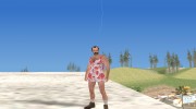 Trevor Phillips в платье для GTA San Andreas миниатюра 1
