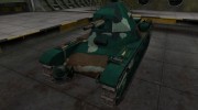 Французкий синеватый скин для AMX 38 для World Of Tanks миниатюра 1