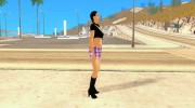 Девушка para GTA San Andreas miniatura 4