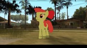 Applebloom (My Little Pony) для GTA San Andreas миниатюра 2