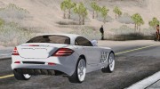 Mercedes-Benz SLR Mclaren 2011 для GTA San Andreas миниатюра 5