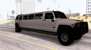 Hummer H3 Limousine для GTA San Andreas миниатюра 1