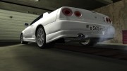 Nissan Skyline R34 GT-R для GTA San Andreas миниатюра 13