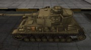 Пустынный скин для танка PzKpfw IV hydrostat. для World Of Tanks миниатюра 2
