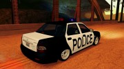 Lada Priora POLICE for GTA San Andreas miniature 4