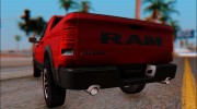 Dodge Ram Rebel 2017 для GTA San Andreas миниатюра 3