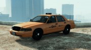 NYPD CVPI Undercover Taxi for GTA 5 miniature 2