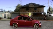 Dacia Logan Rally Dirt для GTA San Andreas миниатюра 5
