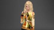 Женские свитшоты в стиле Граффити for Sims 4 miniature 2